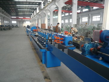 Linea di produzione del tubo d'acciaio della mobilia alta velocità 10 millimetri - 25,4 millimetri