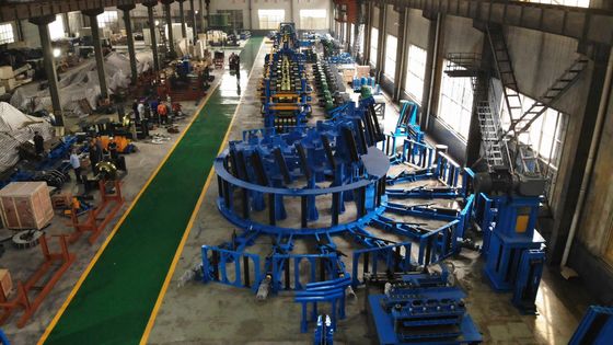 Raffreddamento a spruzzo rotondo del tubo d'acciaio della macchina del laminatoio per tubi di rimozione della bava ZY20 φ10-26mm che raffredda 0.4-1.5mm 90m/min