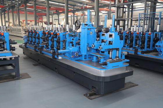 Macchina per la produzione di tubi in acciaio ASTM A53 con svolgitore per carichi pesanti per acciaio laminato a caldo da 2,0 mm a 6,0 mm