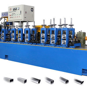 21 ′′219mm Automatic ERW ASTM Tube Mill Machine per la produzione di tubi d'acciaio.