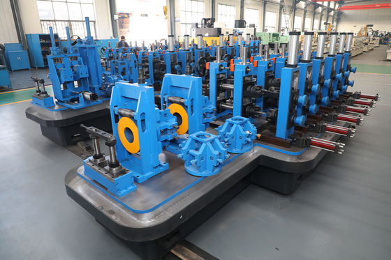 Macchina per la produzione di tubi in strisce di acciaio laminato a freddo con finitura online | Soluzione per la produzione di tubi ad alta efficienza da Φ12,7–165 mm