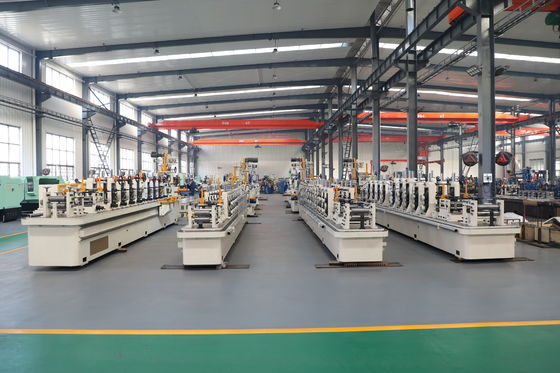 Macchina d'acciaio del laminatoio per tubi di profilo per il tubo del quadrato del trasporto del gas