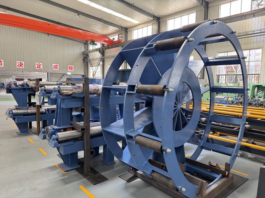 20×20mm 150×150mm Macchina per la formazione di tubi in bassa lega per la produzione di tubi quadrati fino a 100 m/min