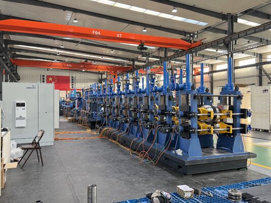 BIS linea di produzione di tubi di acciaio standard per 88,9 mm - 219 mm di diametro esterno