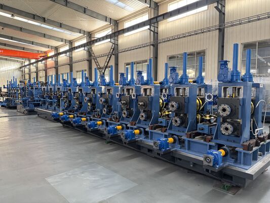 Linea di produzione standard del tubo d'acciaio della Banca dei Regolamenti Internazionali 88,9 millimetri - un diametro esterno da 219 millimetri