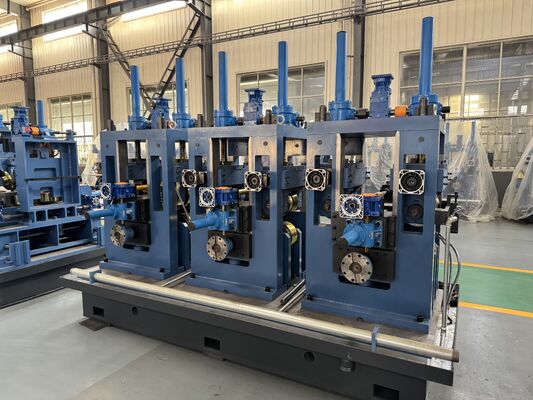 Macchina per laminazione di tubi saldati industriali di dimensioni personalizzabili per la produzione di tubi tondi, quadrati e rettangolari