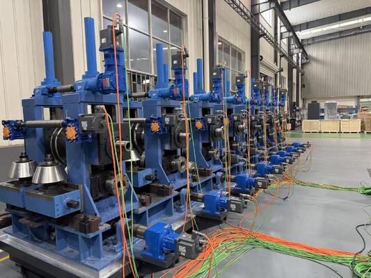 Macchine per la formazione di tubi a rotoli EMT e fabbriche di tubi rettangolari in acciaio per la produzione di condotti elettrici e tubi strutturali